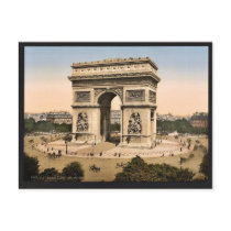 Arc de Triomphe, de l'Etoile, Paris, France classi Postcard