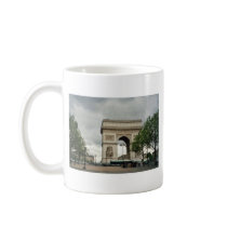arc de triomphe coffee mugs