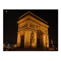Arc de Triomphe Postcard