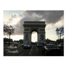 Arc de Triomphe Postcard