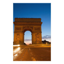 Arc de Triomphe Stationery Paper