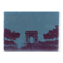 ARC DE TRIUMPH Paris Personalised Announcement