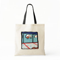 Arcade Basketball Tote Bag