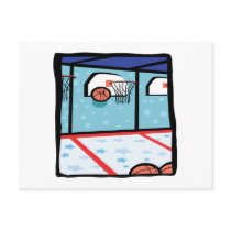 Arcade Basketball Post Cards