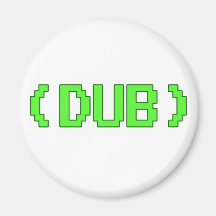 Arcade DUB shirt Magnets