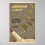Arcade game propaganda poster- sixth in a series posters