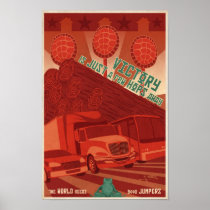 Arcade game propaganda poster- third in a series