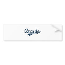 Arcade New York Classic Design Bumper Stickers