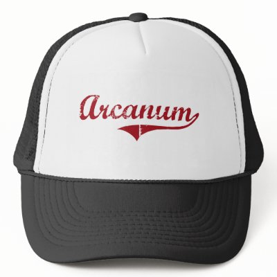Arcanum Ohio Classic Design Trucker Hat by cityshirt