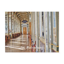 Arch hall in the Hermitage, St. Petersburg Postcard