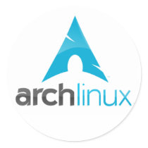 arch linux logo adesivos
