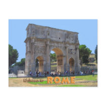 Arch of Constantine Rome Post Card