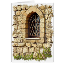 Arch Window Card