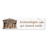 Archaeologist can get stoned easily