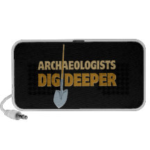 Archaeologist Dig Notebook Speaker