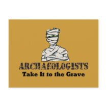 Archaeologist Grave