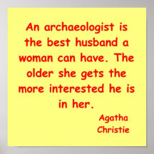 archaeologist husband posters