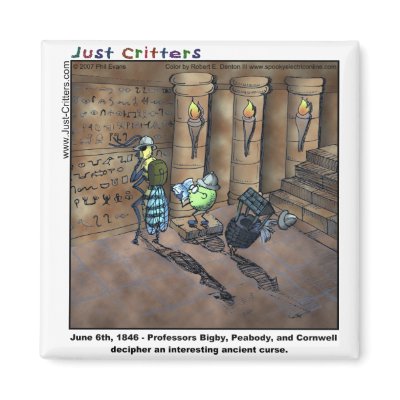 Archaeologists Refrigerator Magnets by JustCritters