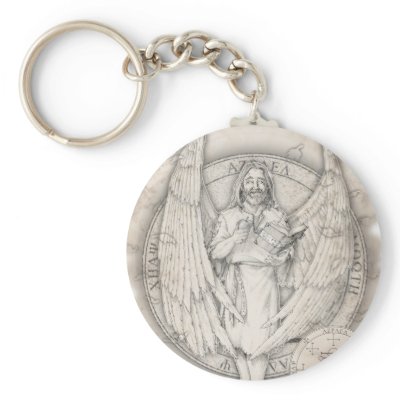 Archangel Azrael Keychain by jayfrench