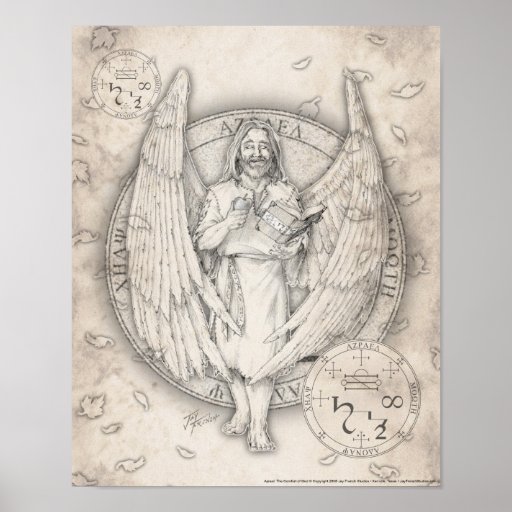 Archangel Azrael Print