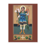 Archangel Gabriel Prayer Card Post Card