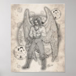 Archangel Jophiel Print