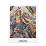 Archangel Michael By Angelo Bronzino Post Card