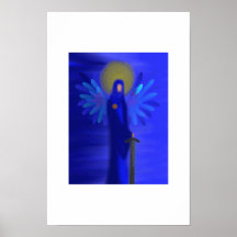 Archangel Michael - Divine Protection Posters