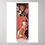 Archangel Michael Fragment By Jacopo Pontormo Posters