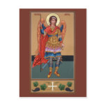 Archangel Michael Prayer Card Post Card