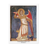 Archangel Michael Weighing A Soul By Guariento Postcards