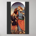 Archangel Raphael And Tobias Small Poster