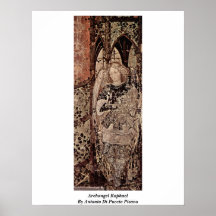 Archangel Raphael By Antonio Di Puccio Pisano Posters