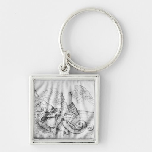 Archangel St. Michael, c.1450 Key Chain