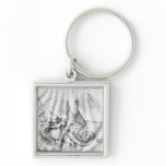 Archangel St. Michael, c.1450 Key Chain