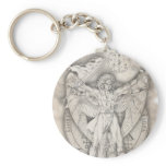Archangel Uriel Keychain