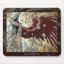 Archangel Uriel Mousepad