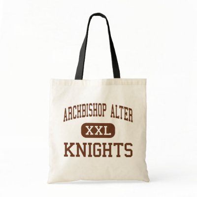 Archbishop Alter - Knights - High - Dayton Ohio Canvas Bag by customteamsportswear