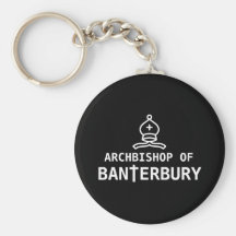 Archbishop of Banterbury Keychains