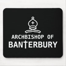 Archbishop of Banterbury Mousemats