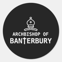 Archbishop of Banterbury Sticker