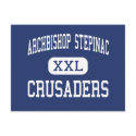 Archbishop Stepinac - Crusaders - White Plains postcards