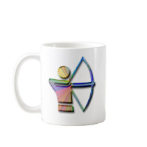 Archer with Bow & Arrow Mug