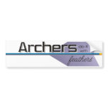 Archers do it... bumper stickers