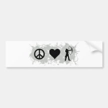 Archery 1 bumper sticker