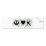 Archery 2 bumper sticker