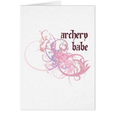 Archery Babe Cards