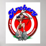 Archery gal poster