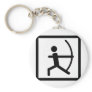 archery icon key chain