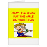 ARCHERY joke Greeting Card